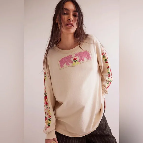 Free People We The Free All My Heart Tee - Picture 1 of 8